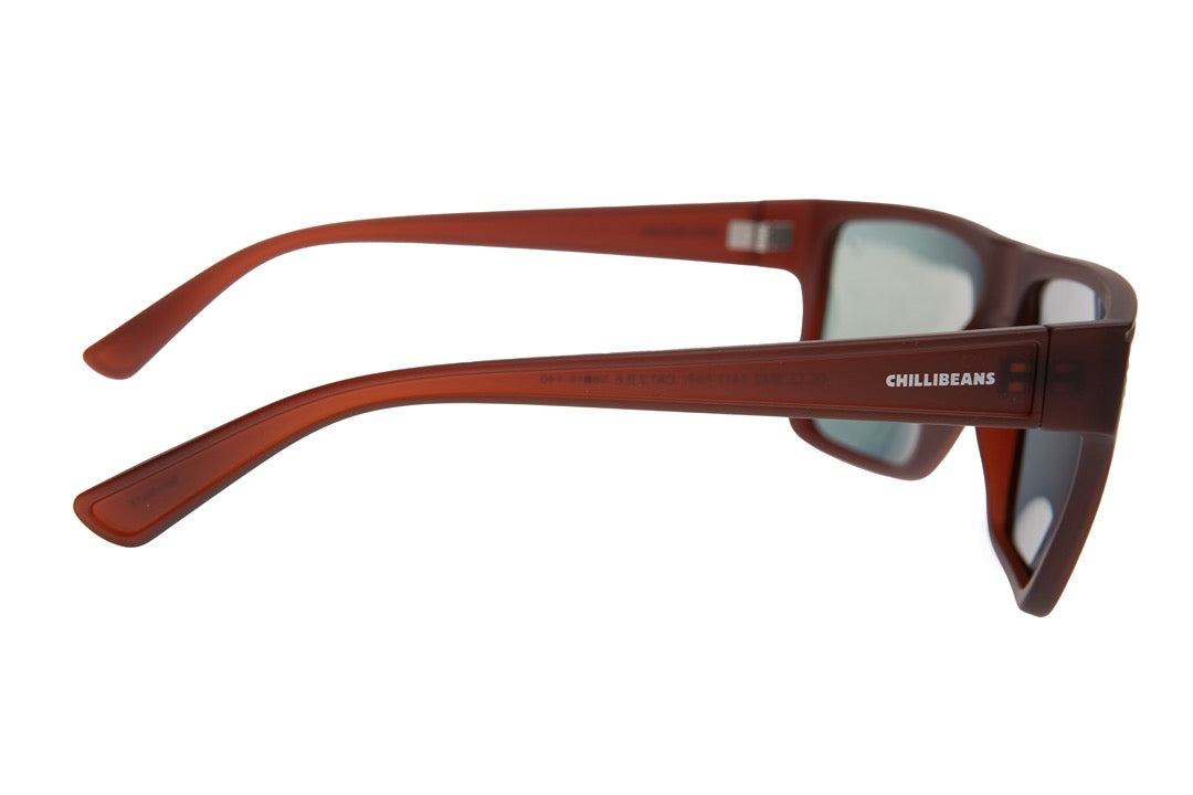 OCULOS MASCULINO CHILLI BEANS DEGRADE VINHO QUADRADO OCCL3642