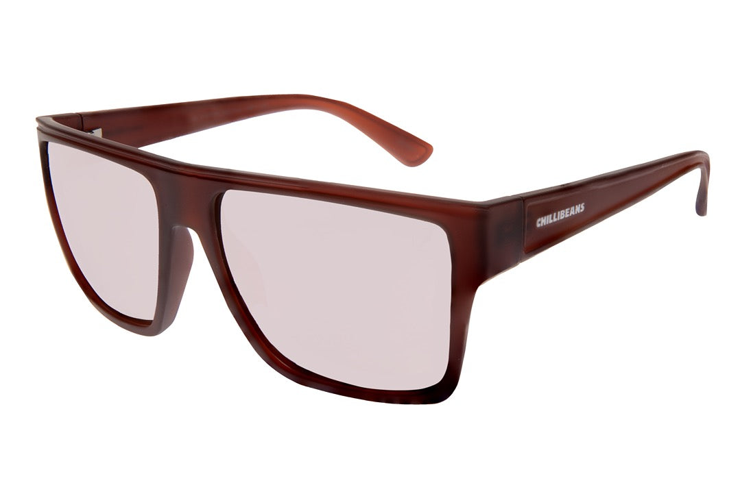 OCULOS MASCULINO CHILLI BEANS DEGRADE VINHO QUADRADO OCCL3642