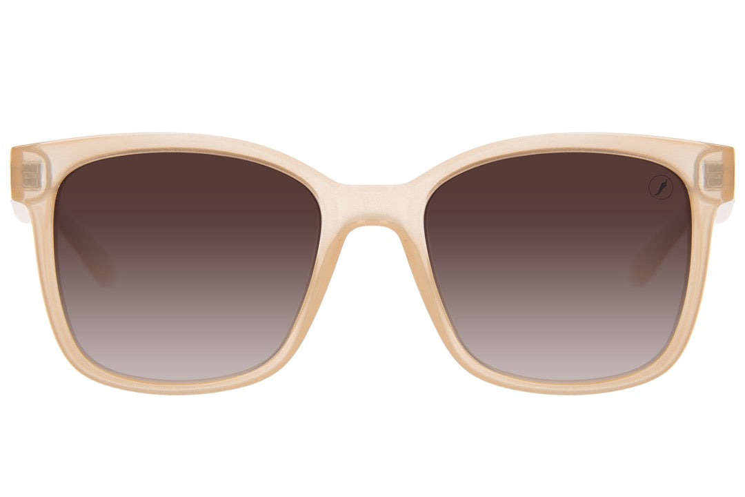 OCULOS UNISSEX QUADRADO DEGRADE MARROM OCCL4307