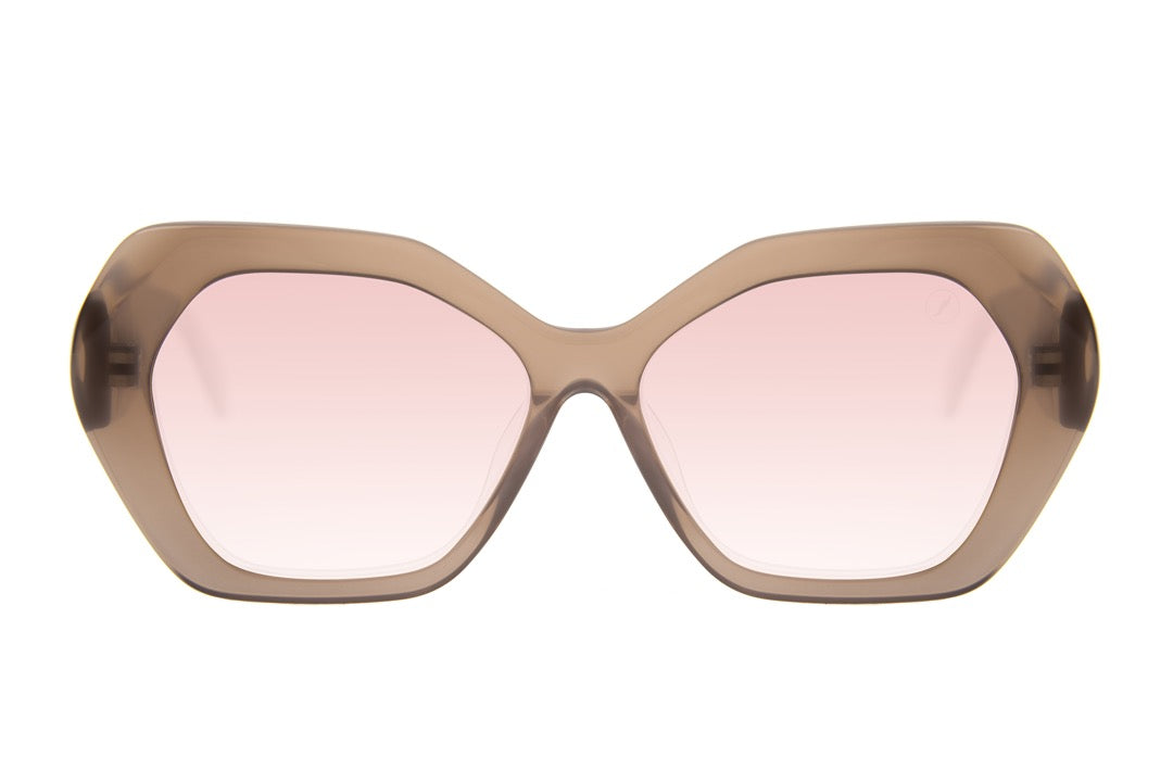 OCULOS UNISSEX QUADRADO BEGE OCCL4368