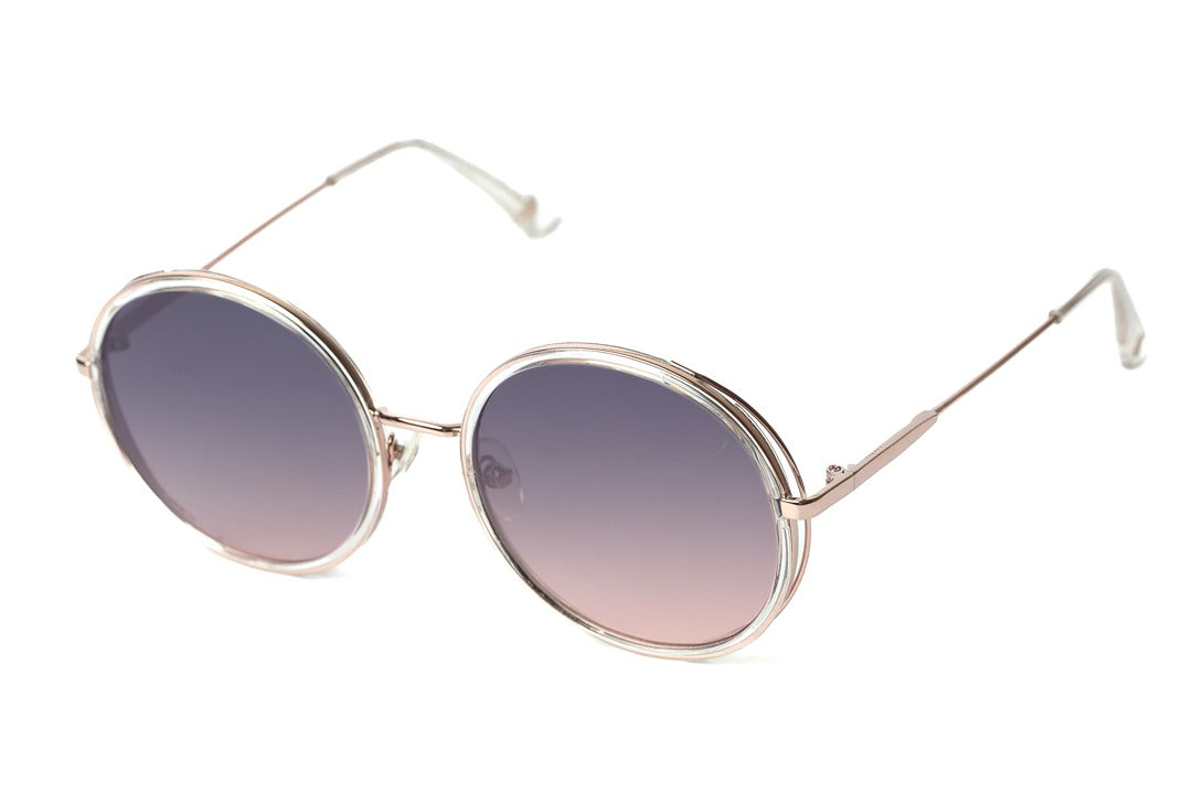 OCULOS UNISSEX CHILLIBEANS DEGRADÊ AZUL REDONDO OCCL4395