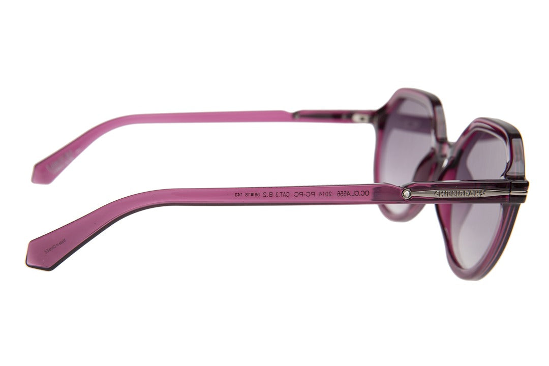 OCULOS FEMININO CRISTAIS ROXO REDONDO OCCL4556