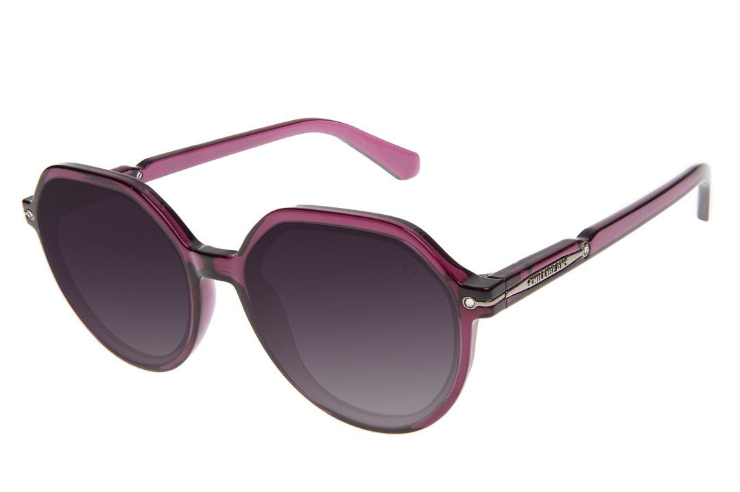 OCULOS FEMININO CRISTAIS ROXO REDONDO OCCL4556
