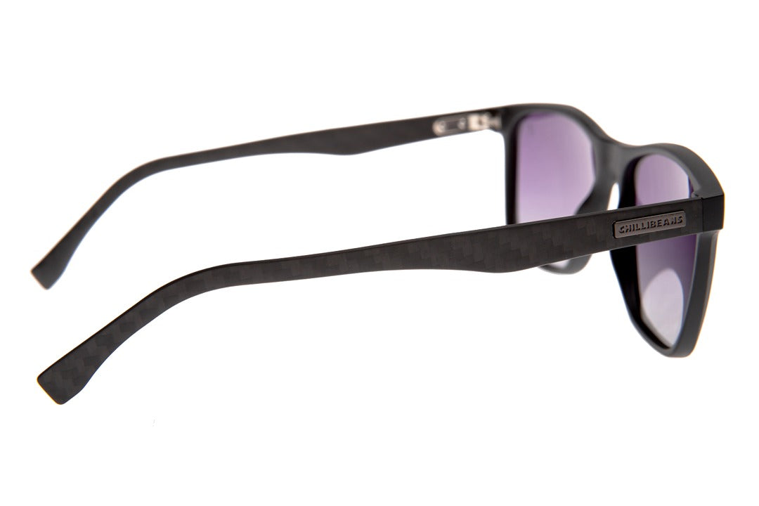 OCULOS UNISSEX FIBRA DE CARBONO QUADRADO PRETO OCCL4611