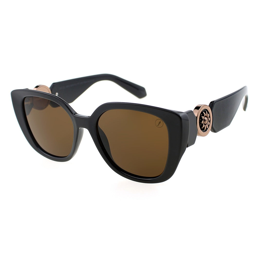OCULOS UNISSEX CARLINHOS MAIA QUADRADO MARROM OCCL4951