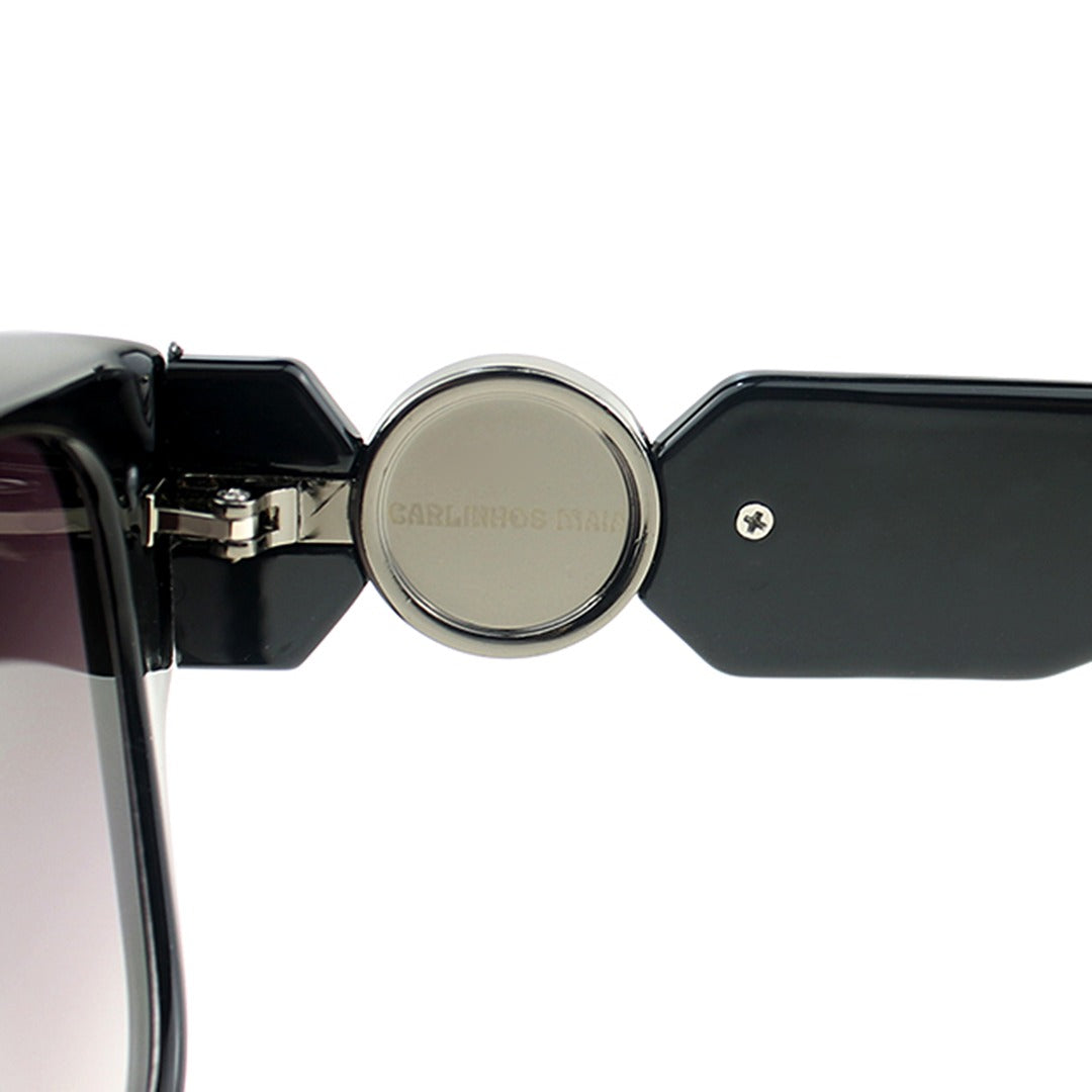 OCULOS UNISSEX CARLINHOS MAIA QUADRADO PRETO OCCL4951