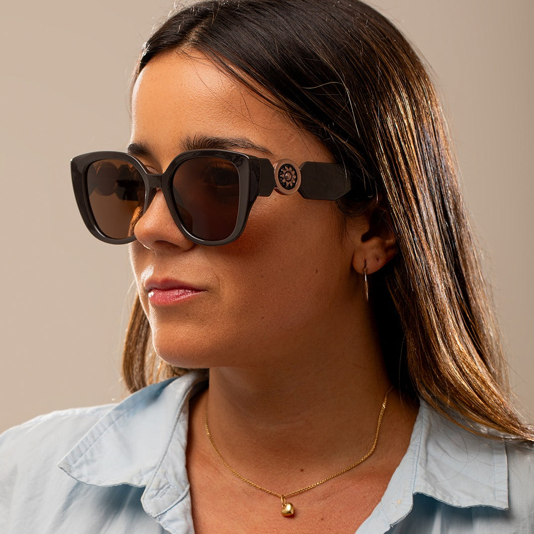 OCULOS UNISSEX CARLINHOS MAIA QUADRADO PRETO OCCL4951
