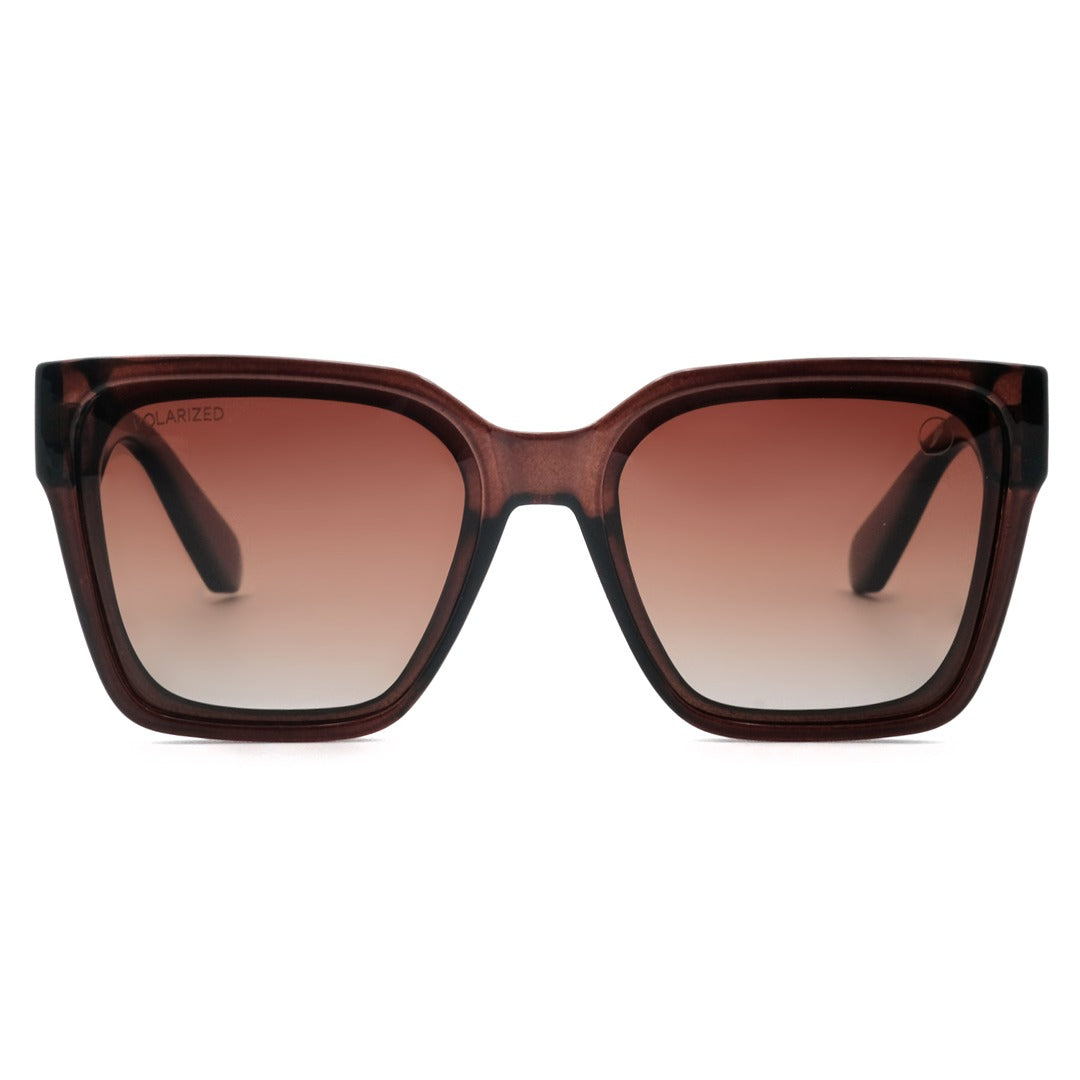 OCULOS UNISSEX CHILLIBEANS QUADRADO MARROM OCCL5107