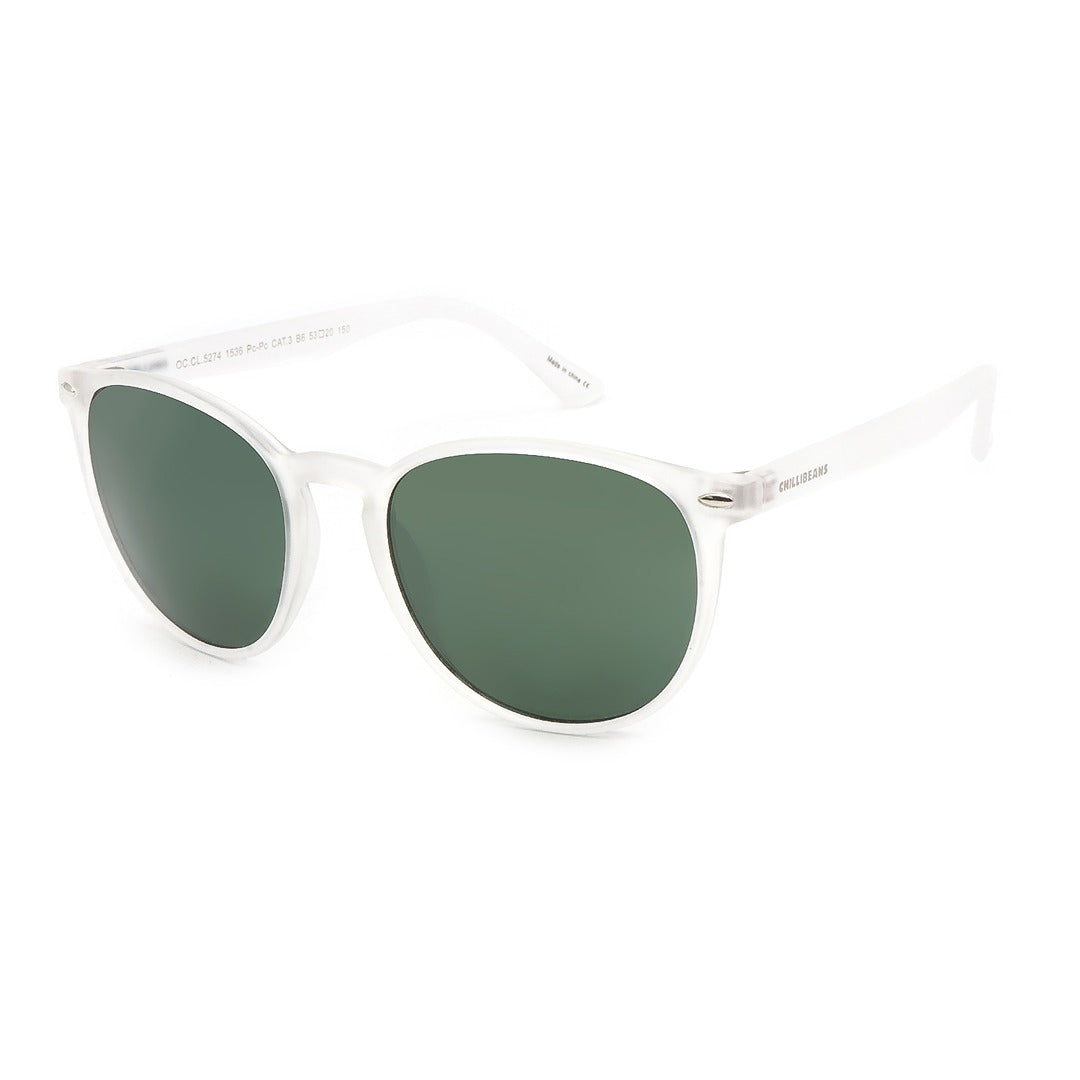 OCULOS UNISSEX REDONDO TRANSPARENTE OCCL5274