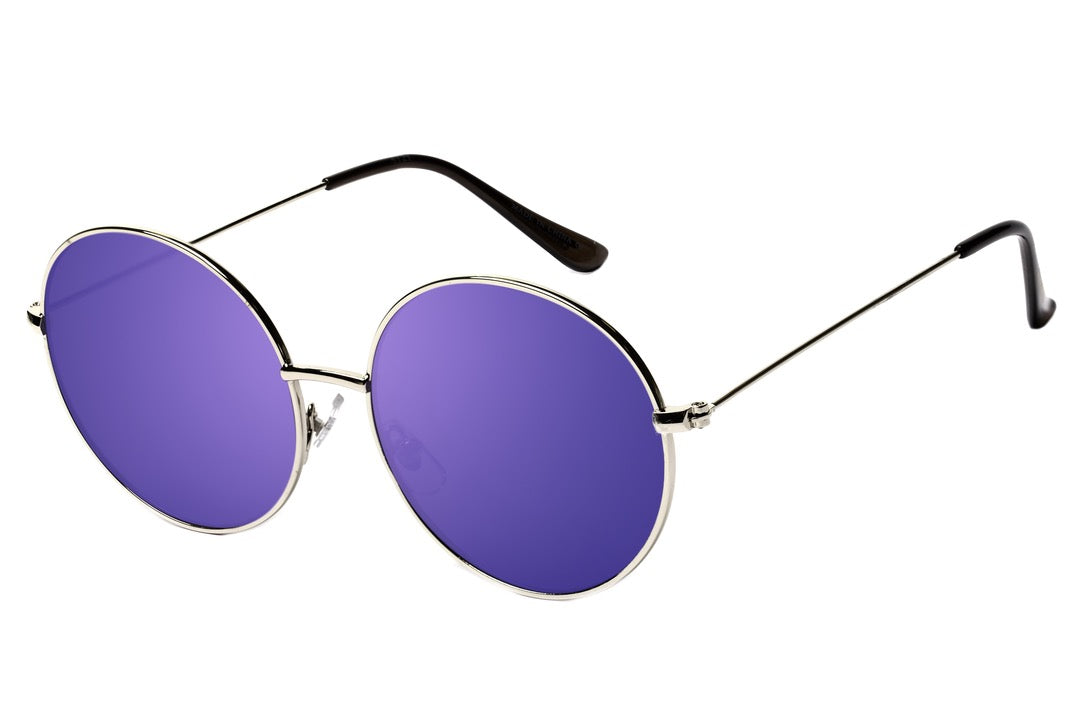 OCULOS UNISSEX CHILLI BEANS REDONDO PRATA OCMT3273
