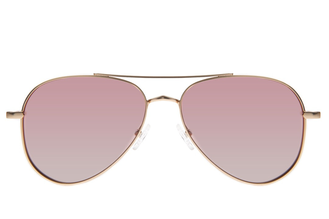 OCULOS UNISSEX CHILLI BEANS DOURADO AVIADOR OCMT3747