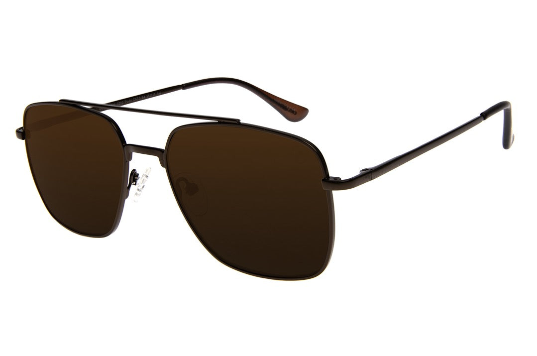 OCULOS UNISSEX CHILLI BEANS MARROM AVIADOR OCMT3801