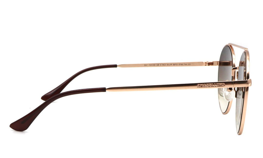 OCULOS UNISSEX CHILLI BEANS DOURADO REDONDO OCMT3875