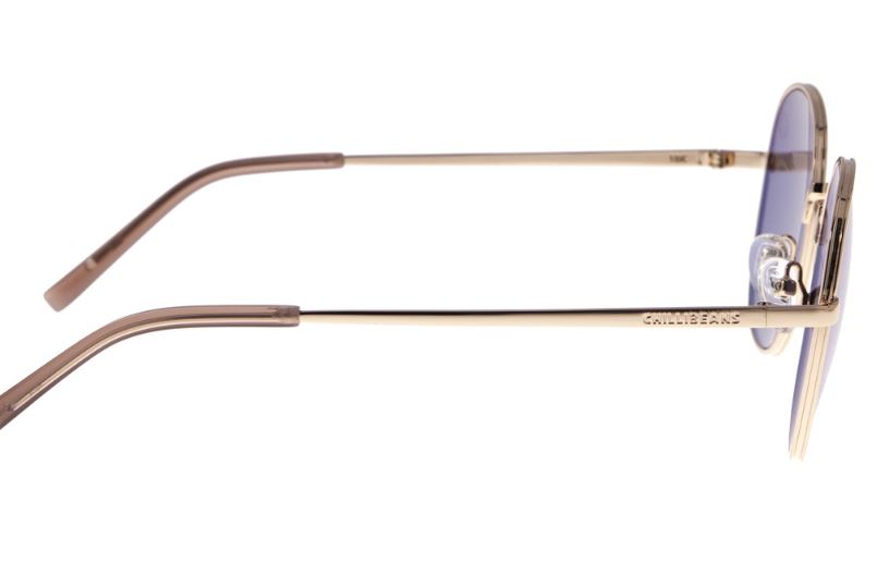 ÓCULOS DE SOL FEMININO - BANHADO A OURO 18K - OC.MT.3257