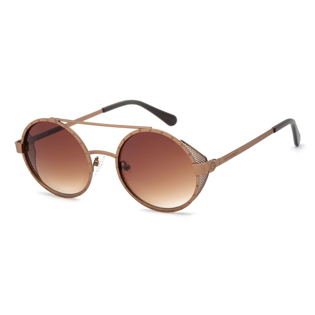 OCULOS UNISSEX CHILLI BEANS MARROM REDONDO OCMT4123