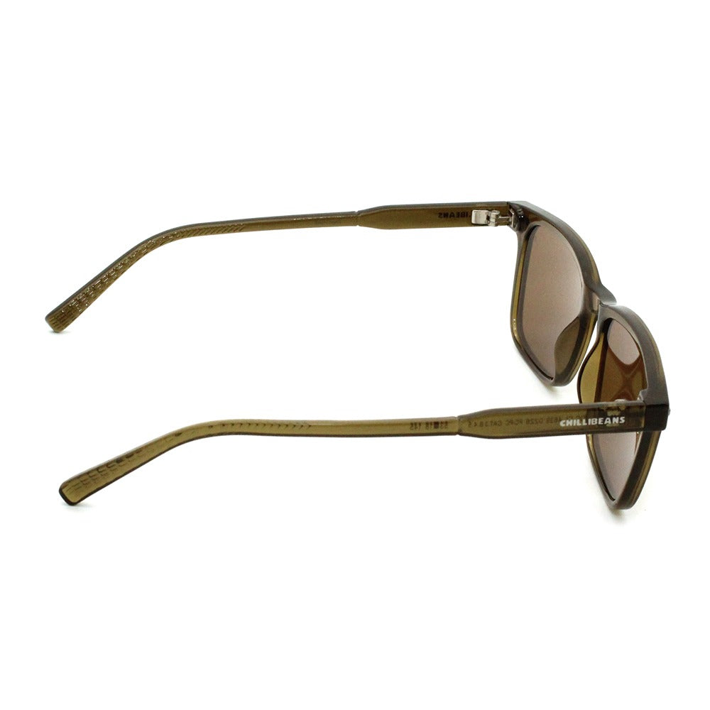 OCULOS CHILLI BEANS MASCULINO VERDE POLICARBONATO OCCL4639
