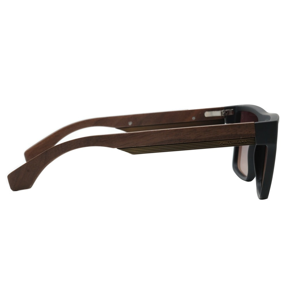 OCULOS BAMBU E MADEIRA MASCULINO VERDE POLICARBONATO OCCL5066