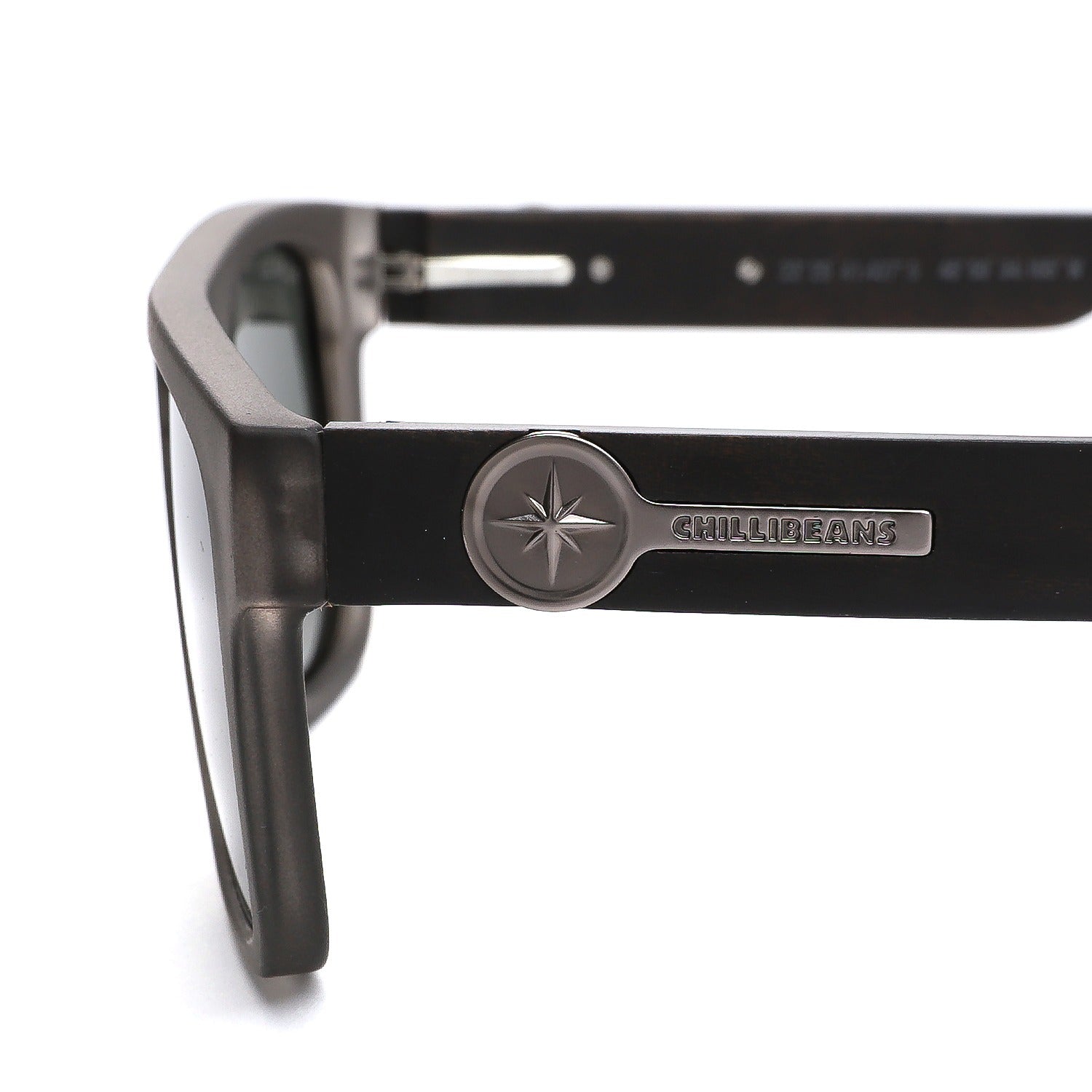 OCULOS BAMBU E MADEIRA MASCULINO PRETO POLICARBONATO OCCL5085