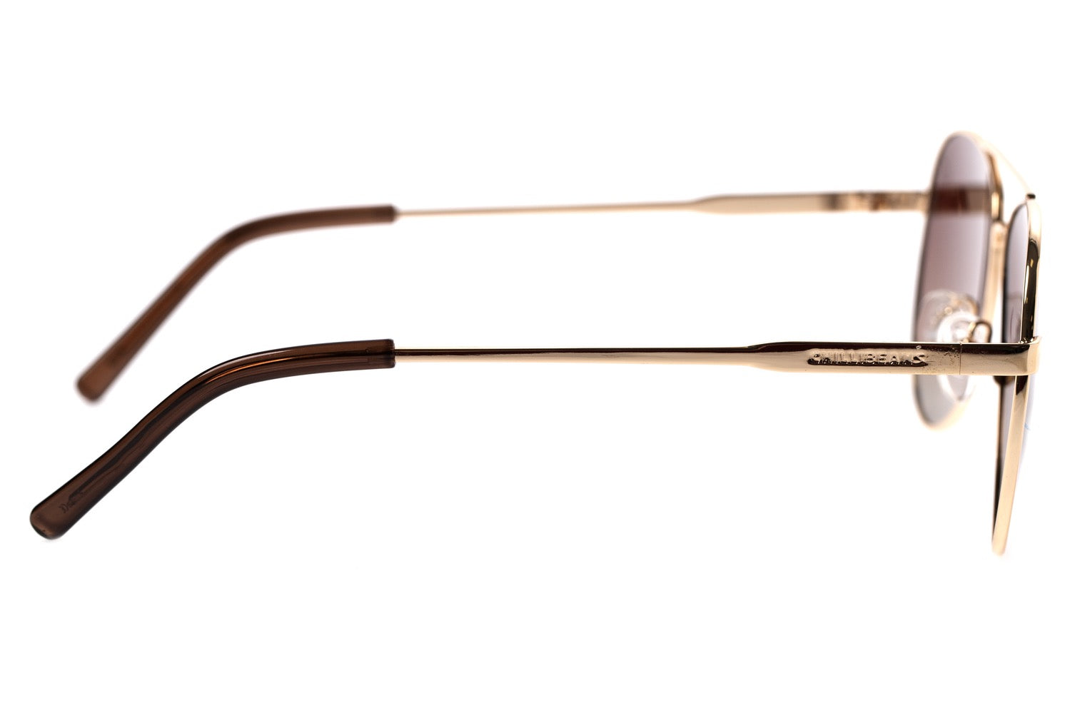 OCULOS CHILLI BEANS MASCULINO MARROM ACO INOXIDAVEL OCMT3508