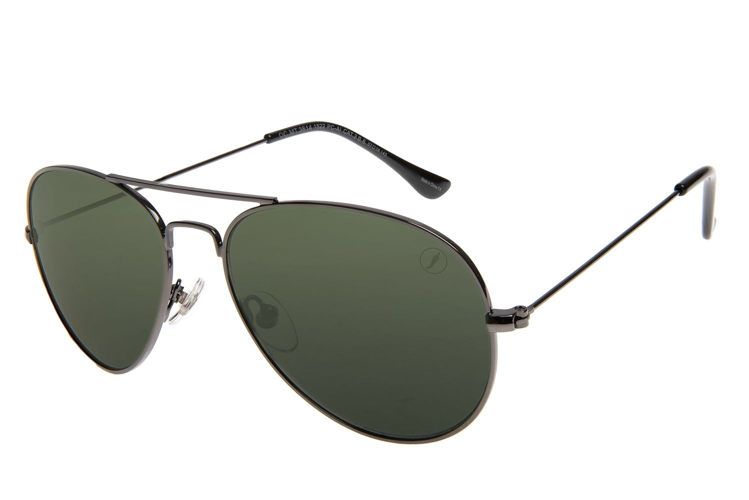 OCULOS CHILLI BEANS MASCULINO VERDE ACO INOXIDAVEL OCMT3614