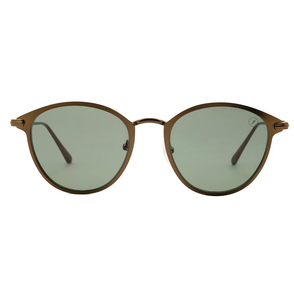 OCULOS CHILLI BEANS MASCULINO MARROM ACO INOXIDAVEL OCMT3937