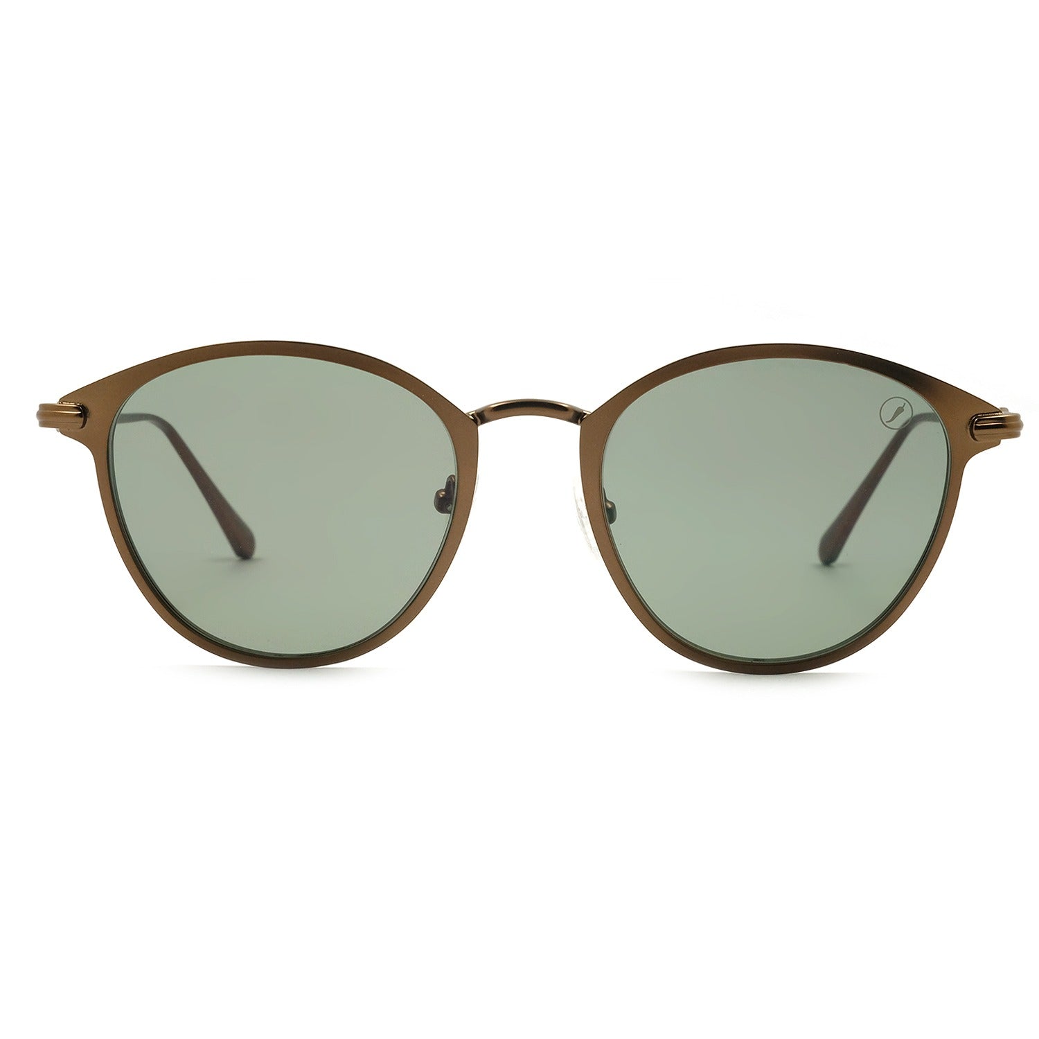 OCULOS CHILLI BEANS MASCULINO MARROM ACO INOXIDAVEL OCMT3937