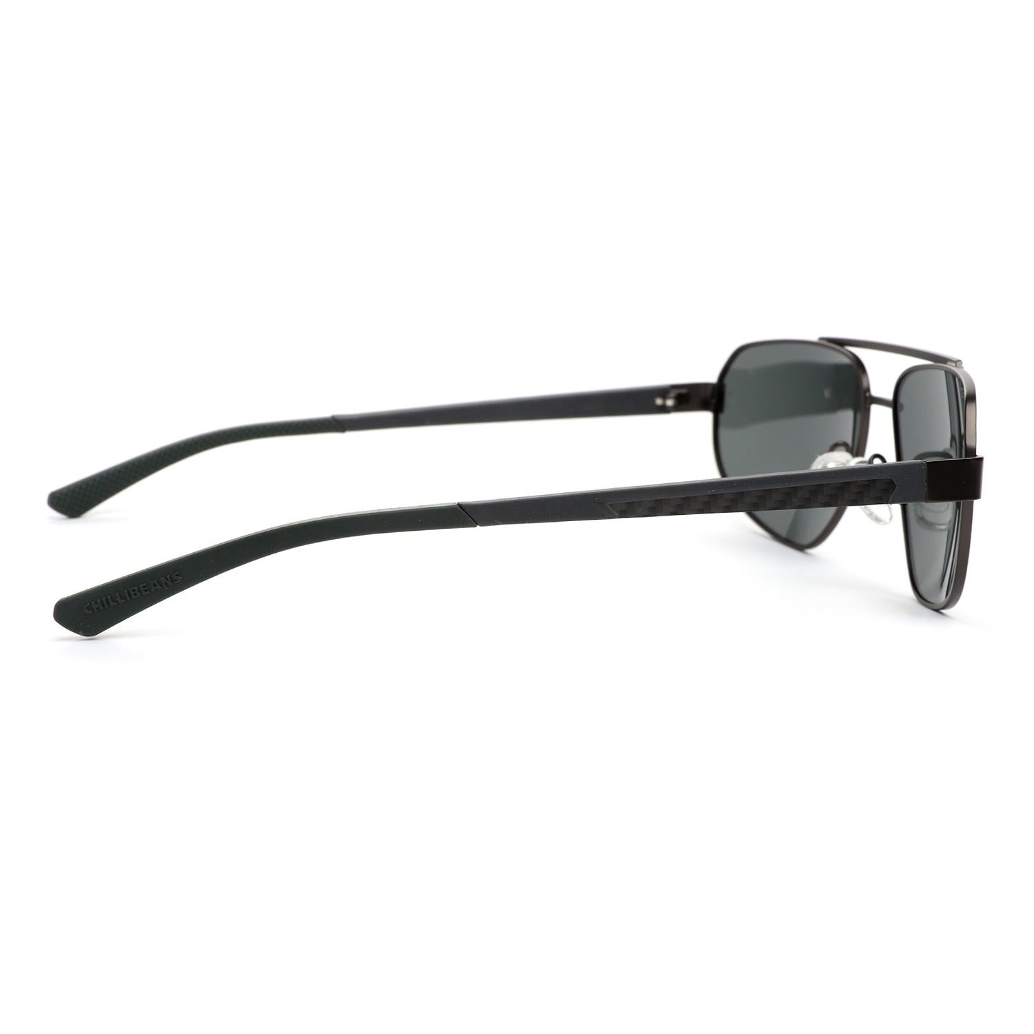 OCULOS CHILLI BEANS MASCULINO VERDE ACO INOXIDAVEL OCMT3944