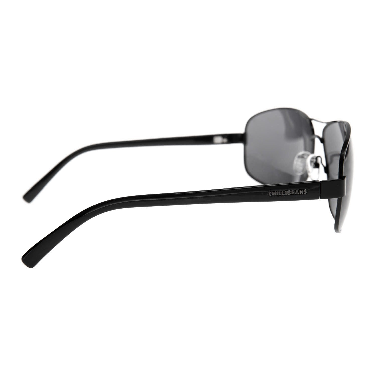 OCULOS CHILLI BEANS MASCULINO MARROM ACO INOXIDAVEL OCMT3959
