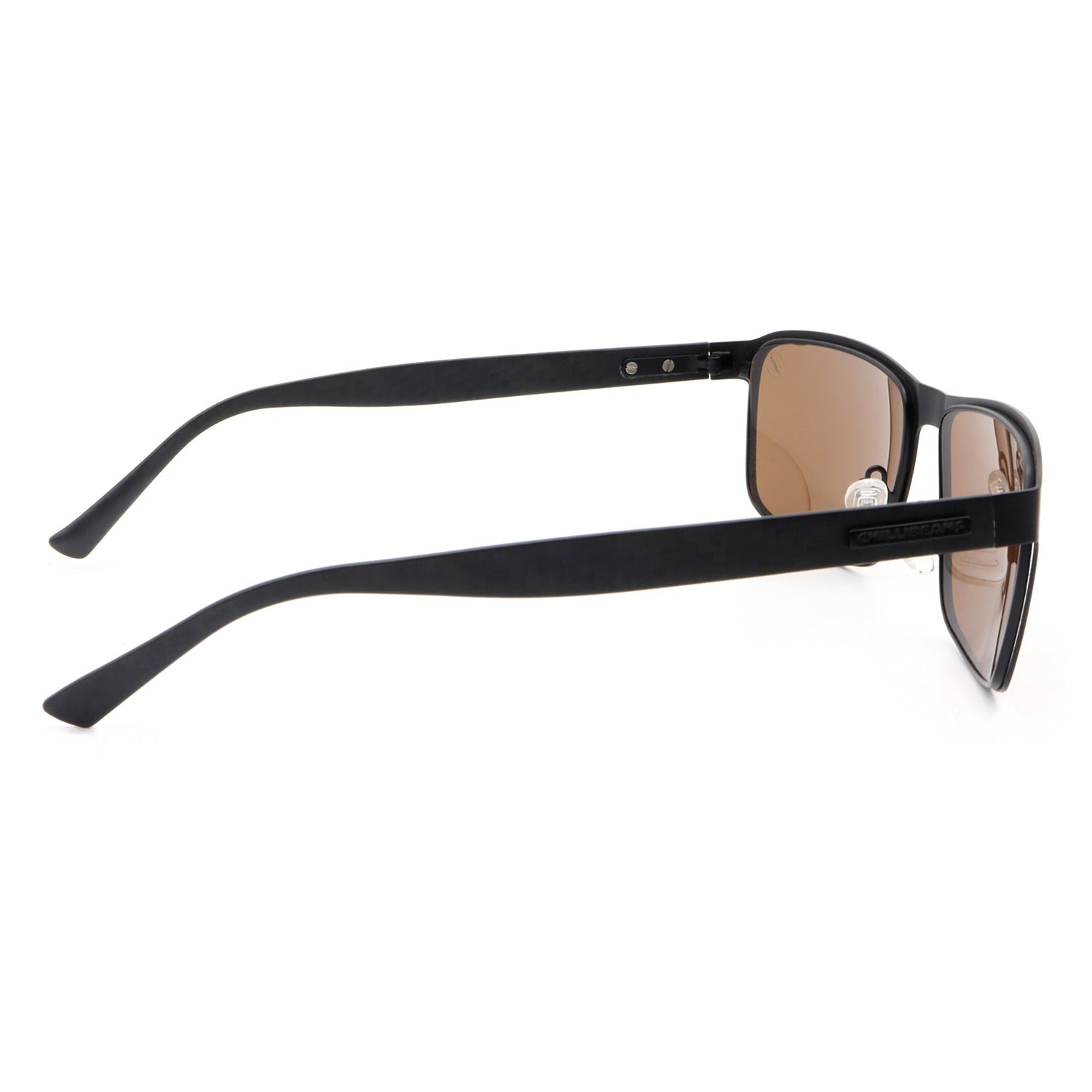 OCULOS CHILLI BEANS MASCULINO MARROM METAL OCMT4082