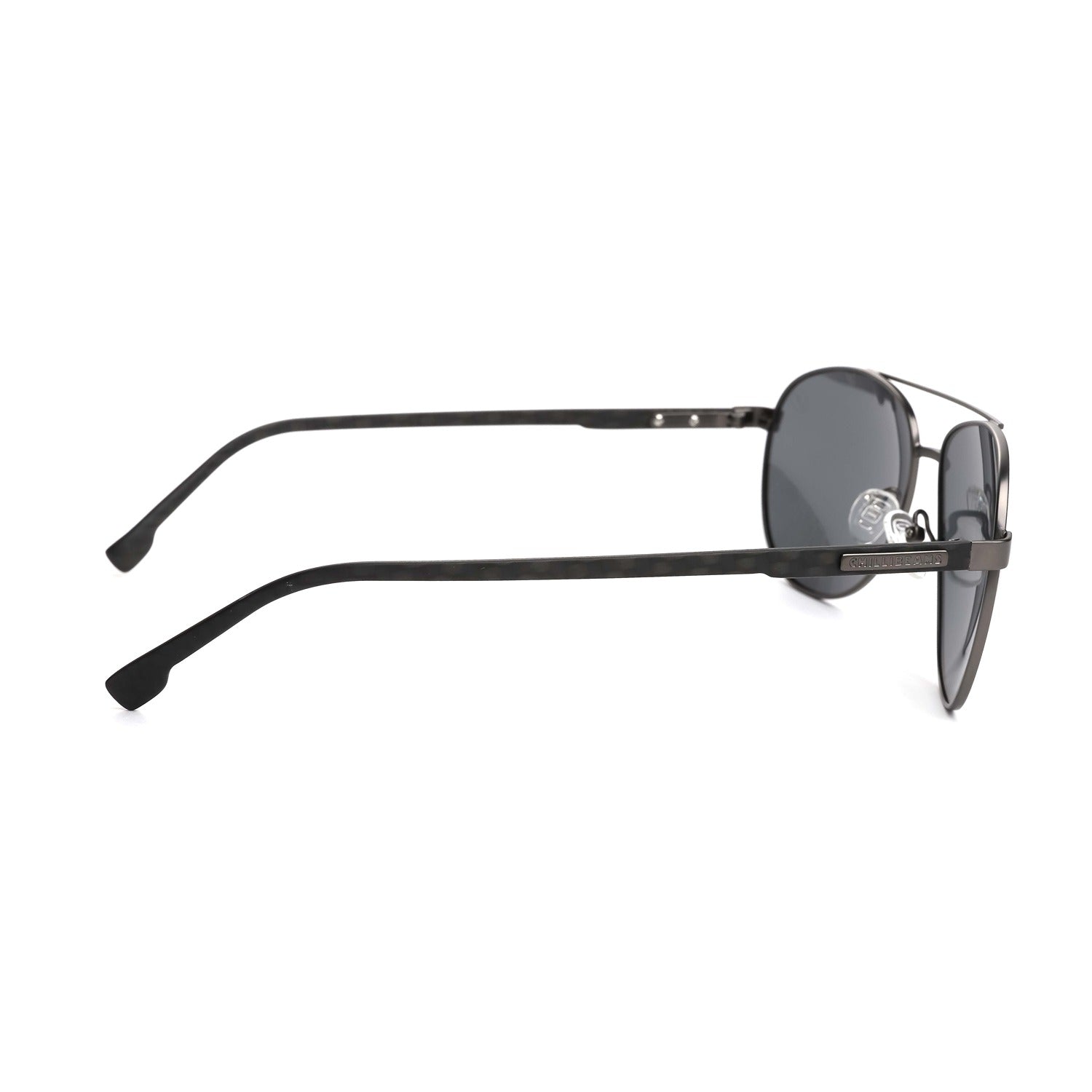 OCULOS CHILLI BEANS MASCULINO PRETO ACO INOXIDAVEL OCMT4102