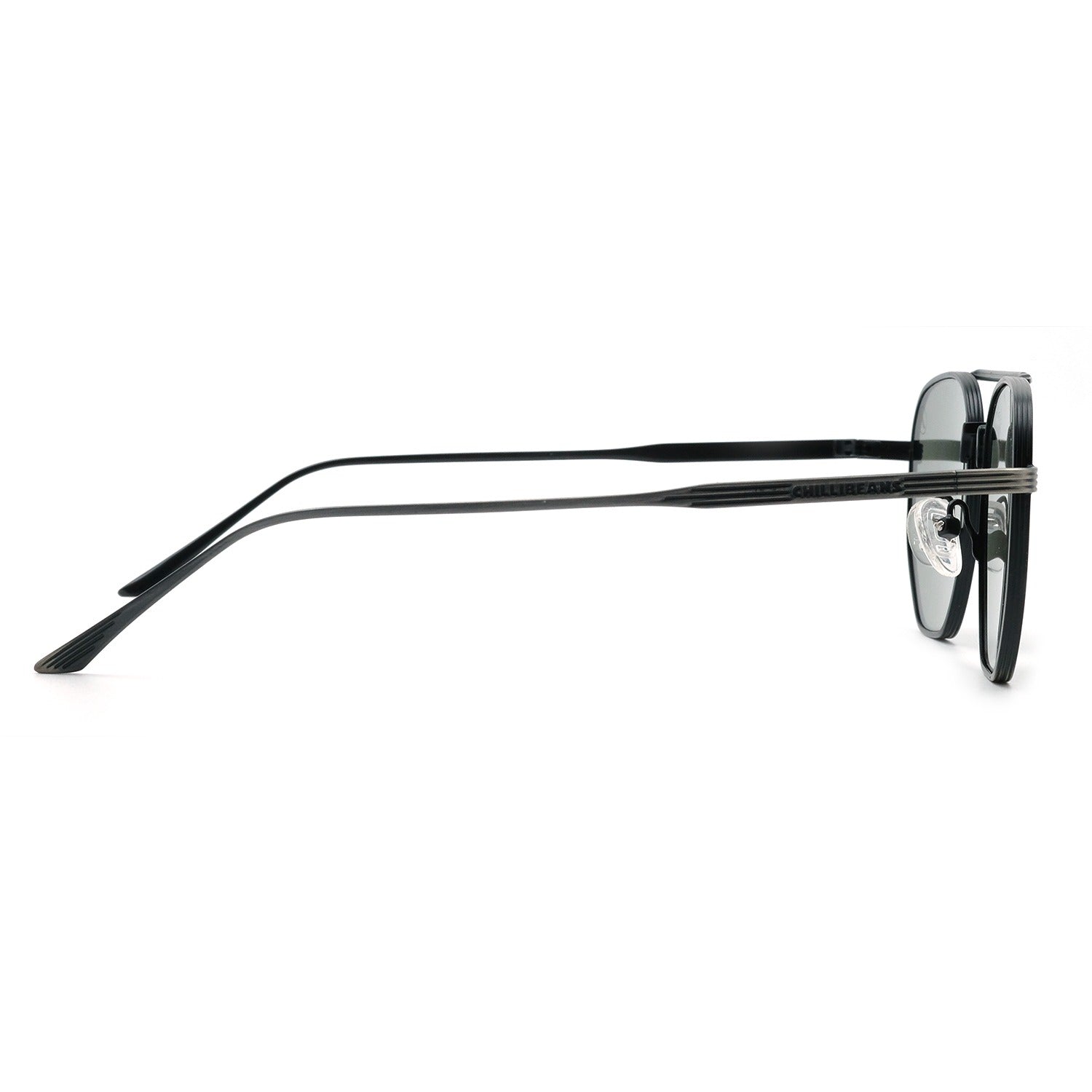 OCULOS CHILLI BEANS MASCULINO PRETO ACO INOXIDAVEL OCMT4105