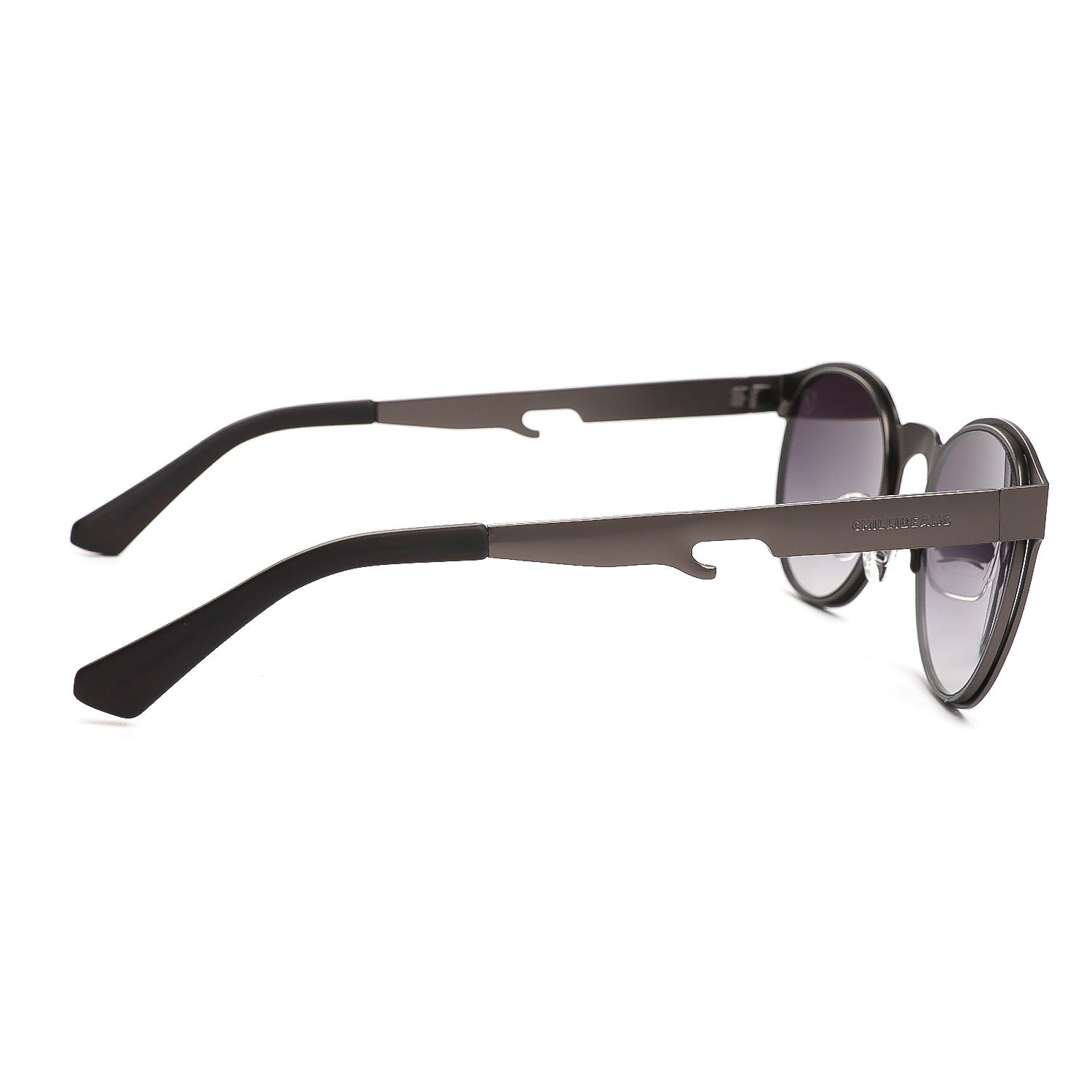OCULOS CHILLI BEANS MASCULINO MARROM ACO INOXIDAVEL OCMT4169