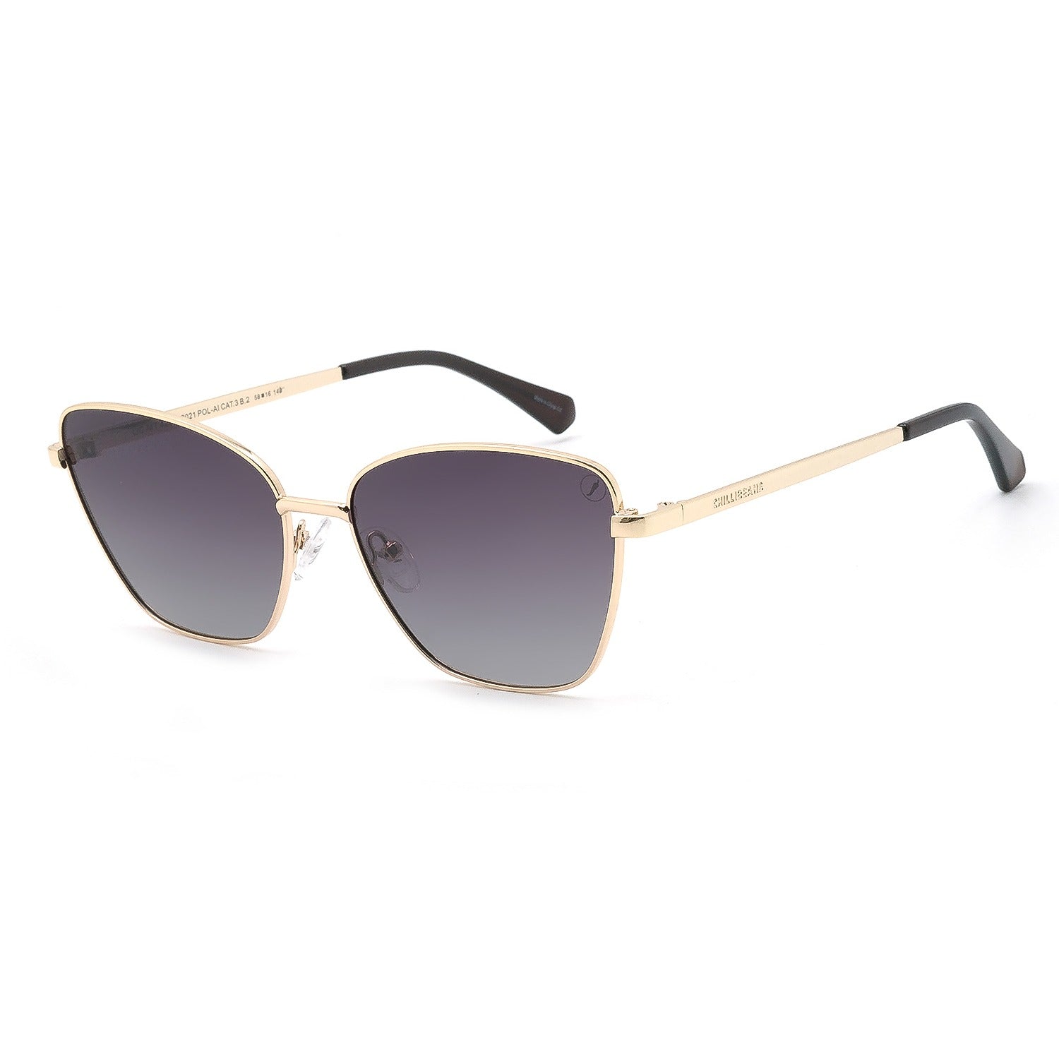 OCULOS POLARIZADO FEMININO ROXO ACO INOXIDAVEL OCMT4298