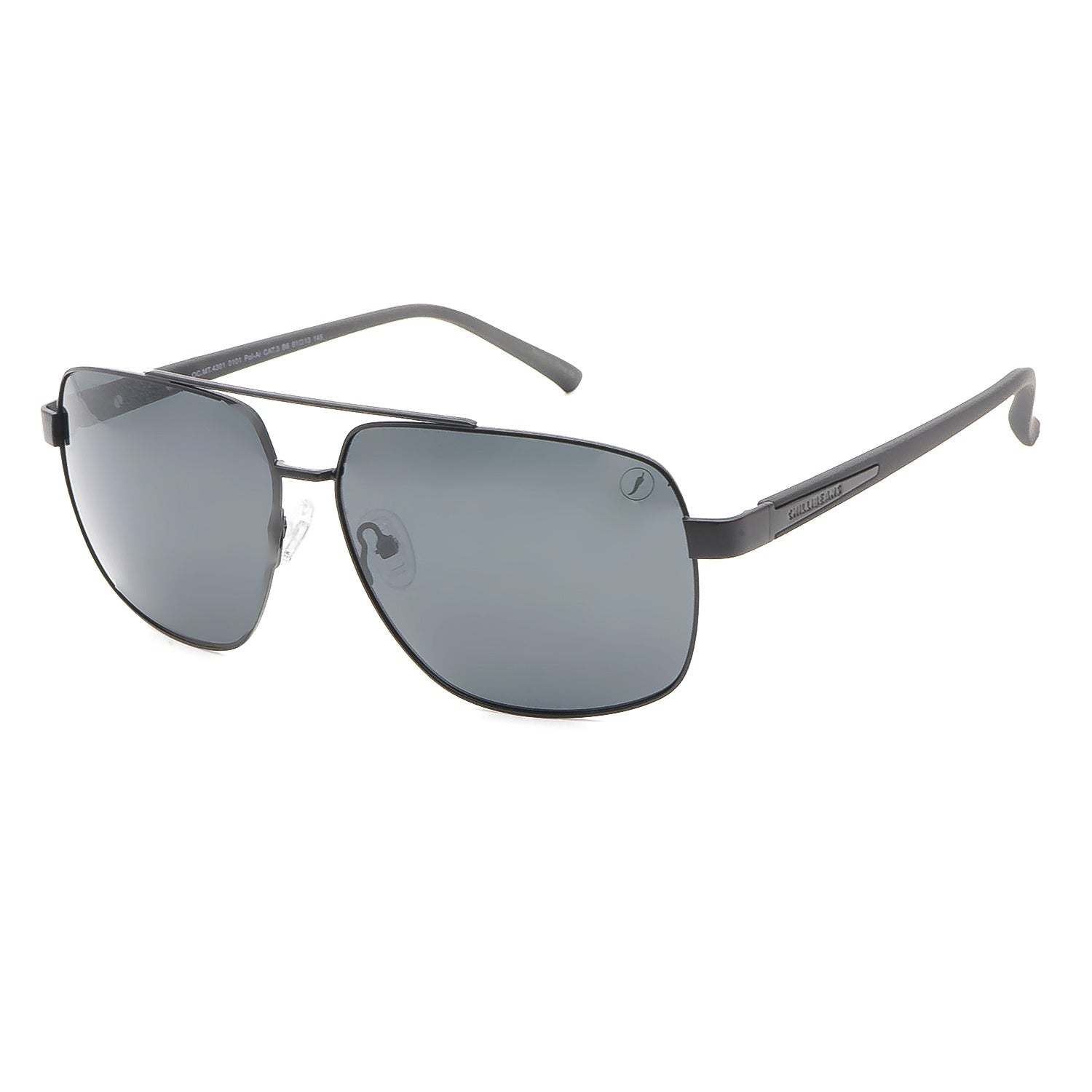 OCULOS POLARIZADO MASCULINO DEGRADE ACO INOXIDAVEL OCMT4301
