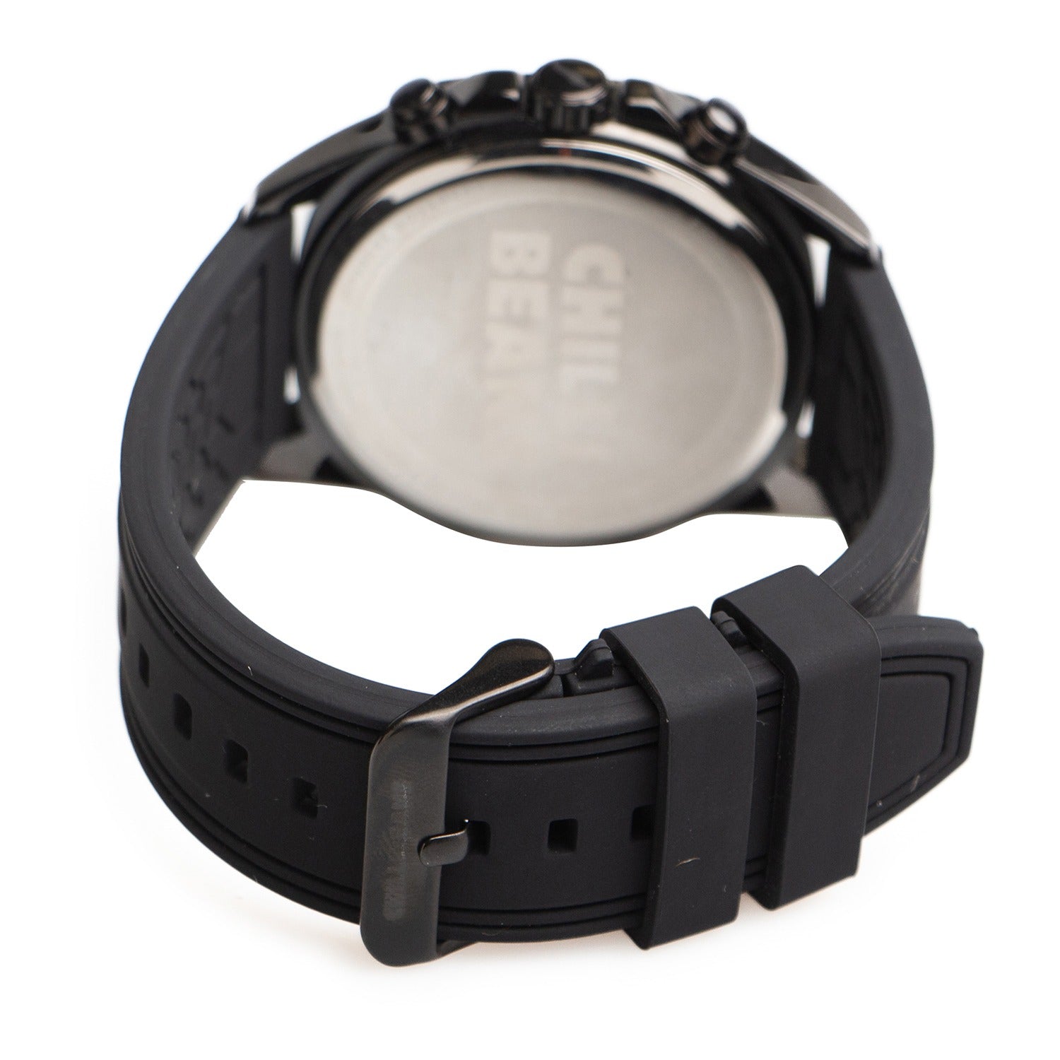 RELOGIOS CHILLI BEANS MASCULINO PRETO BRASS REES0280