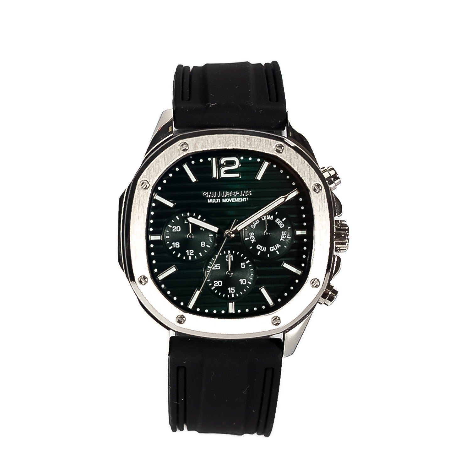 RELOGIOS CHILLI BEANS MASCULINO PRETO BRASS REES0280