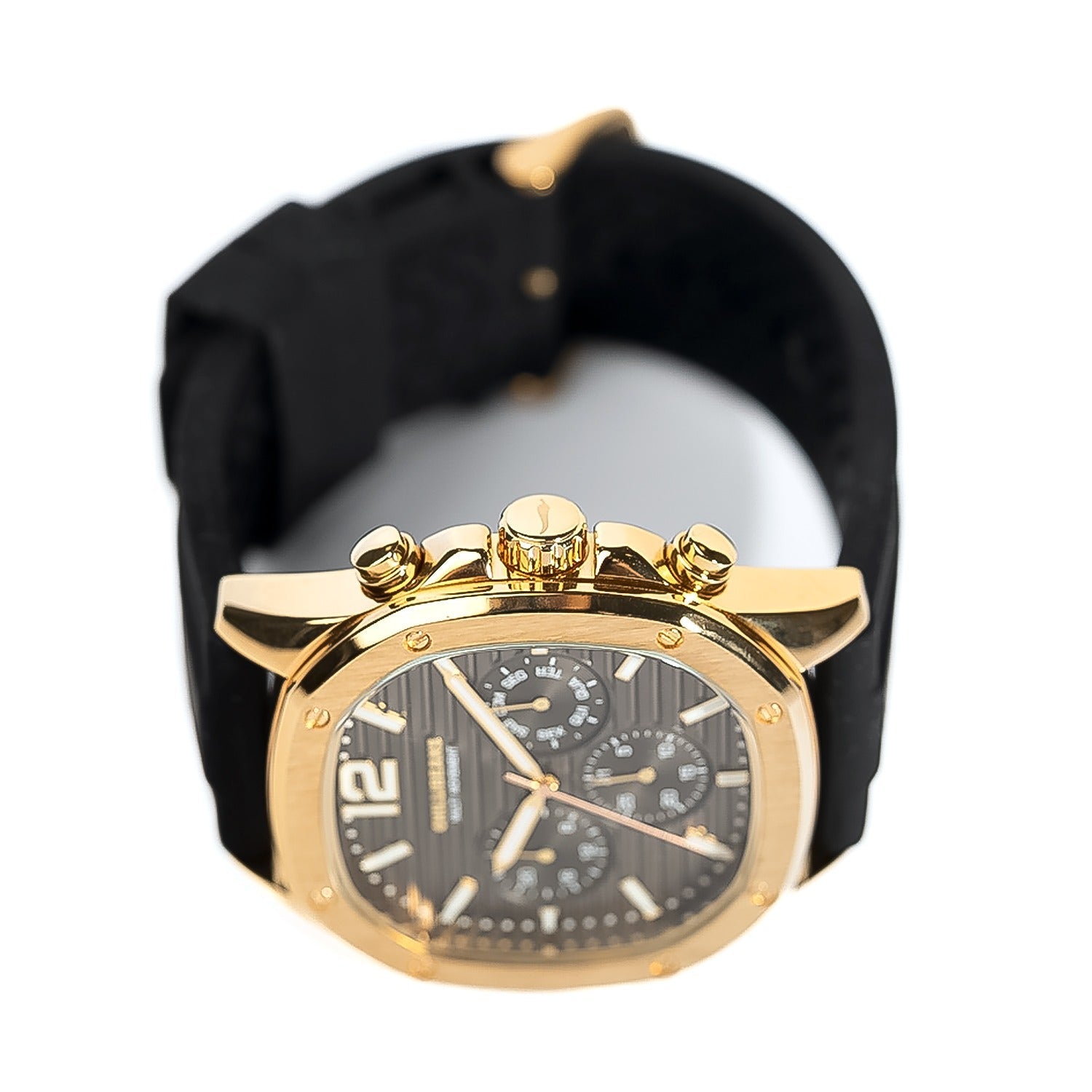 RELOGIOS CHILLI BEANS MASCULINO PRETO BRASS REES0280