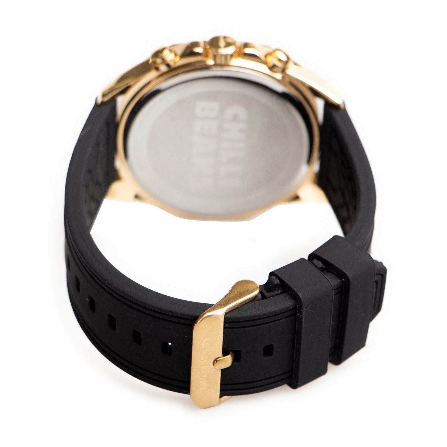 RELOGIOS CHILLI BEANS MASCULINO PRETO BRASS REES0280