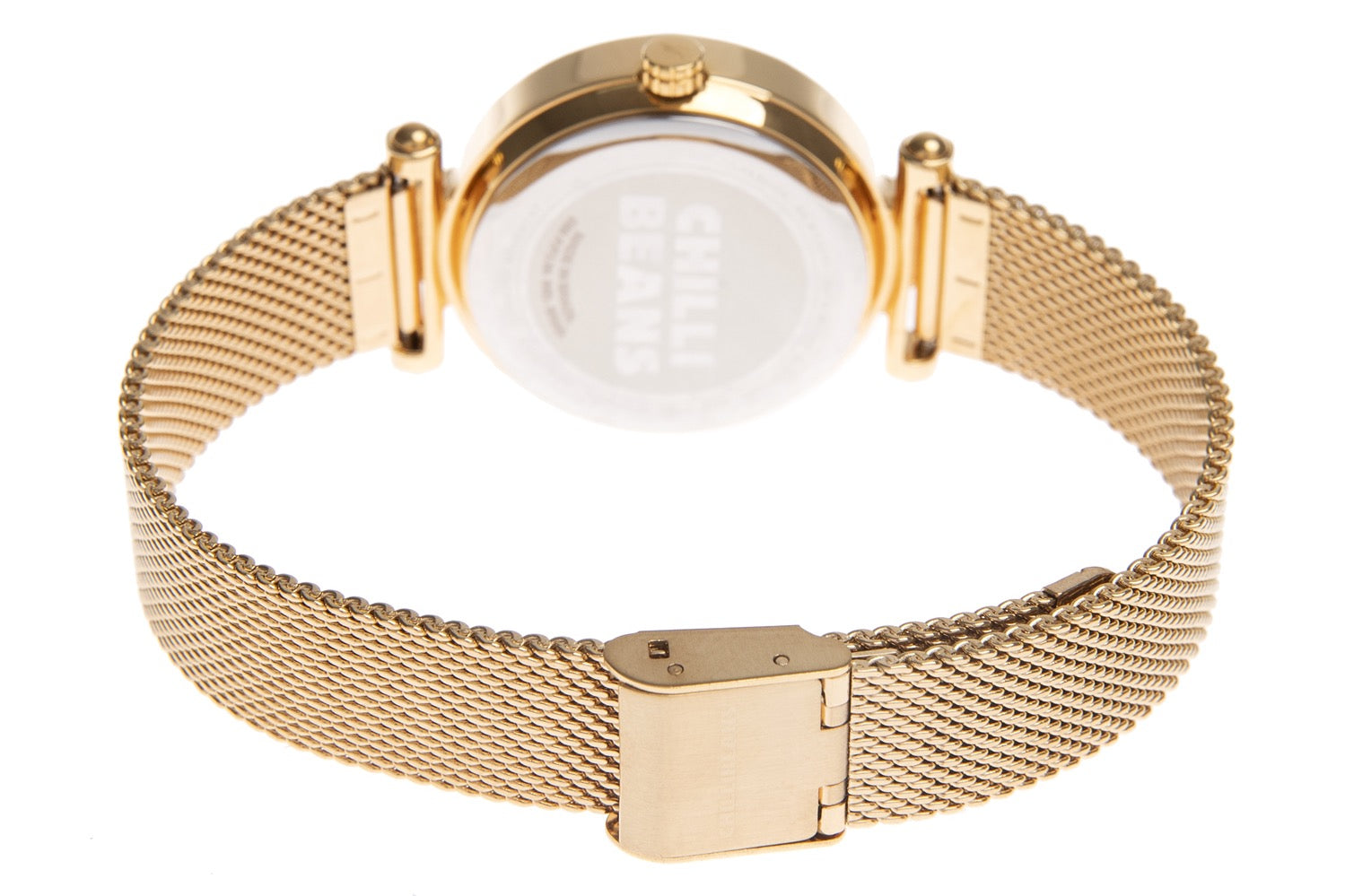 RELOGIOS CHILLI BEANS FEMININO PRATA BRASS REMT1394