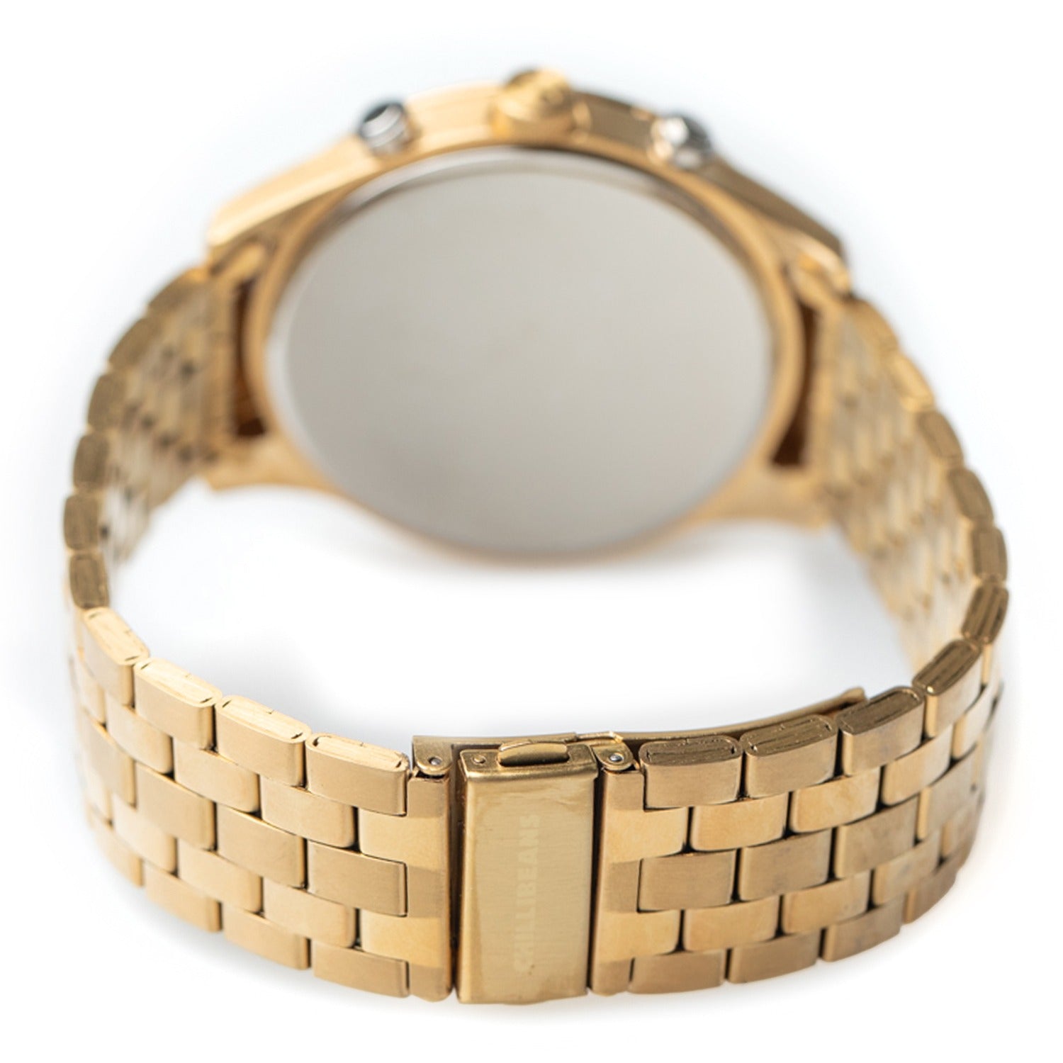 RELOGIOS CHILLI BEANS MASCULINO PRATA BRASS REMT1656