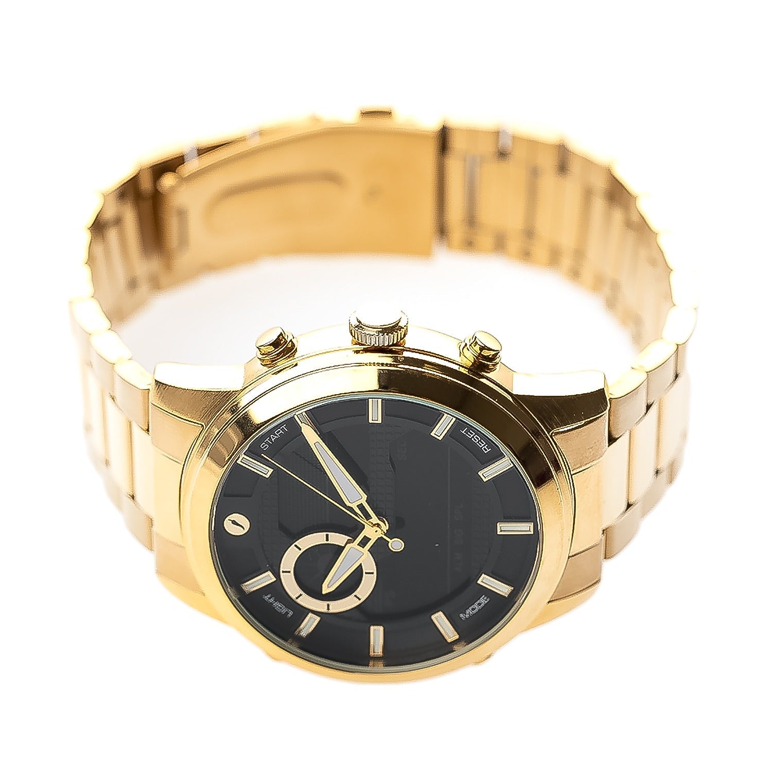 RELOGIOS CARNAVAL 2025 MASCULINO DOURADO BRASS REMT1686