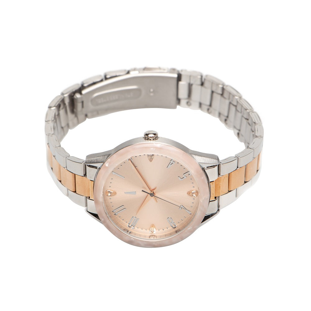 RELOGIOS RISQUE FEMININO ROSE BRASS REMT1711
