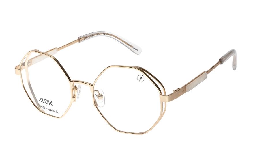 ÓCULOS DE GRAU HEXAGONAL - ALOK+YAWANAWA - LVMT0749