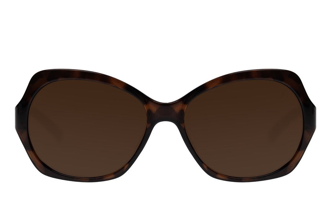 Óculos de Sol Chilli Beans Feminino Básico Degradê Marrom Tartaruga