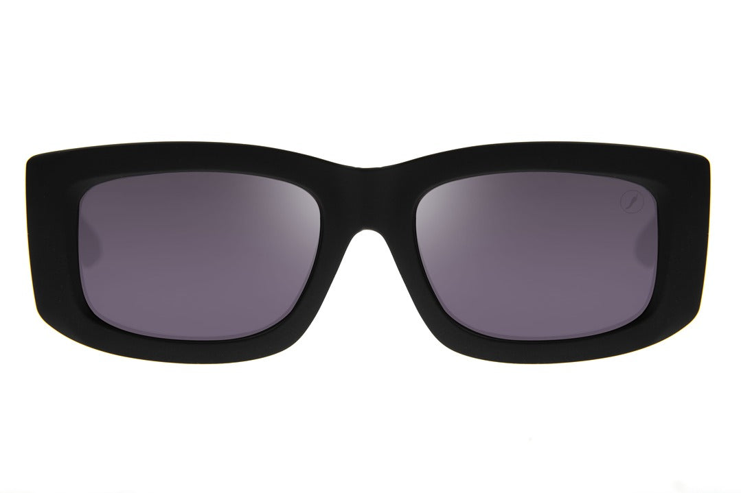 Óculos de Sol Feminino SK8 Quadrado Preto / Fosco