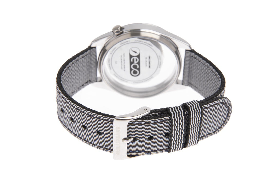 Analog Women's Watch Eco Translucent Silver Black