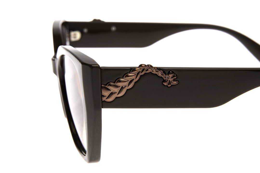 OCULOS FEMININO HALLOWEEN MARROM QUADRADO OCCL4229