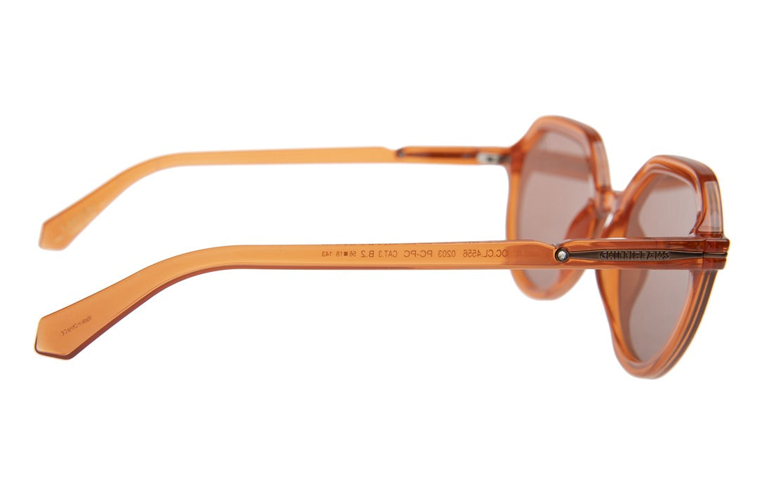 OCULOS FEMININO CRISTAIS CARAMELO REDONDO OCCL4556