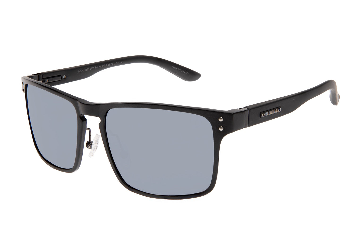 OCULOS CHILLI BEANS MASCULINO ESPELHADO ALUMINIO OCAL0268
