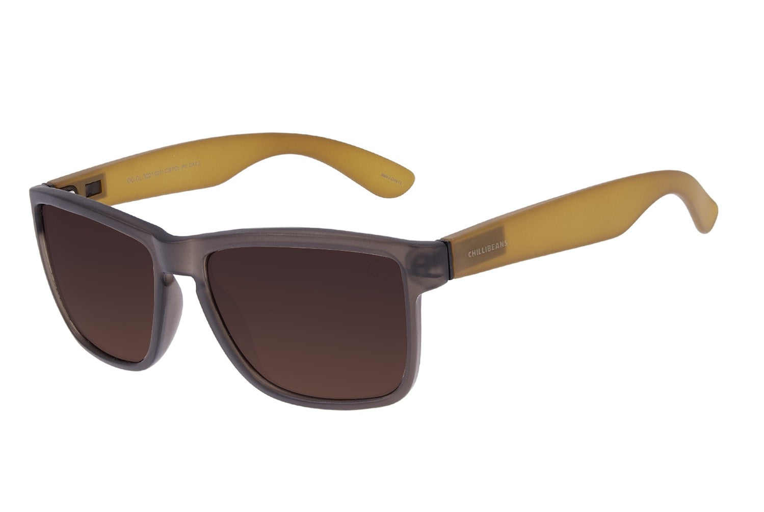 OCULOS CHILLI BEANS MASCULINO PRETO POLICARBONATO OCCL3221